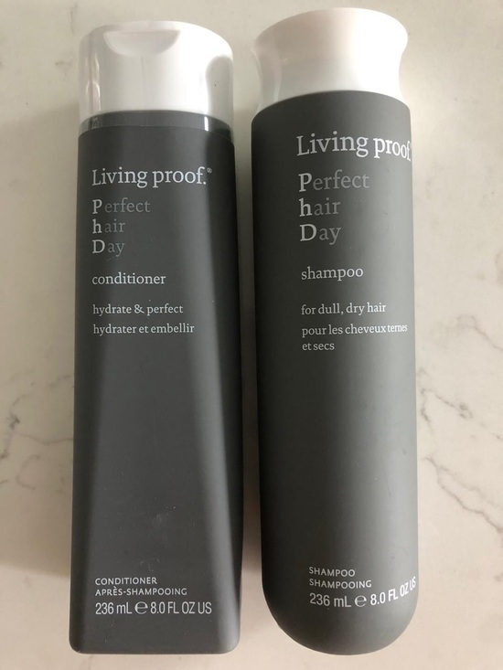Living Proof Other - Living proof Perfect Hair Day Shampoo & Conditioner - Gray with White Caps